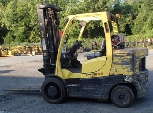 Product picture Hyster E024 (S135FT, S155FT) Forklift Service Repair Factory Manual INSTANT DOWNLOAD 