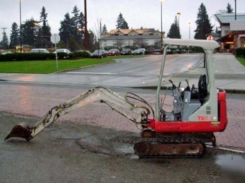 Product picture Takeuchi TB015 Compact Excavator Service Repair Factory Manual INSTANT DOWNLOAD 