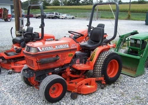 Product picture Kubota B1550E Tractor Illustrated Master Parts Manual INSTANT DOWNLOAD 
