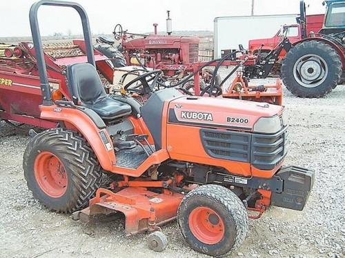 Product picture Kubota B2400HSE Tractor Illustrated Master Parts Manual INSTANT DOWNLOAD 