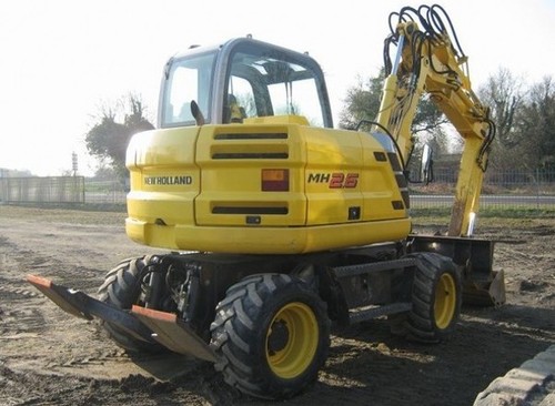 Product picture New Holland MH2.6 Midi Wheel Excavator Service Parts Catalogue Manual INSTANT DOWNLOAD 