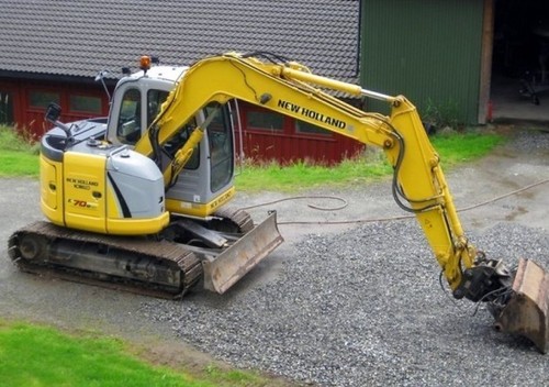 Product picture New Holland E70BSR Mini Excavator Service Repair Factory Manual INSTANT DOWNLOAD 