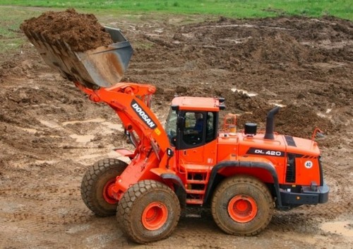 Product picture Daewoo Doosan DL420 Wheel Loader Service Repair Shop Manual INSTANT DOWNLOAD 