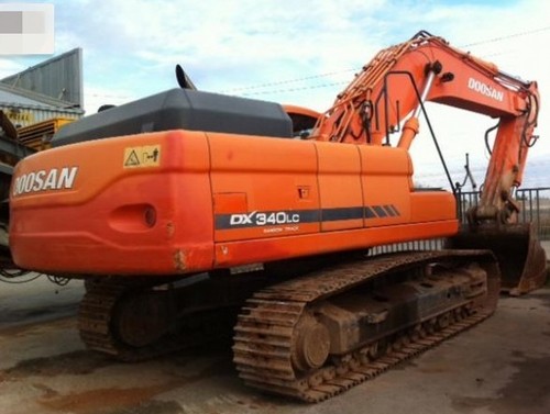 Product picture Daewoo Doosan DX340LC Excavator Service Repair Shop Manual INSTANT DOWNLOAD 