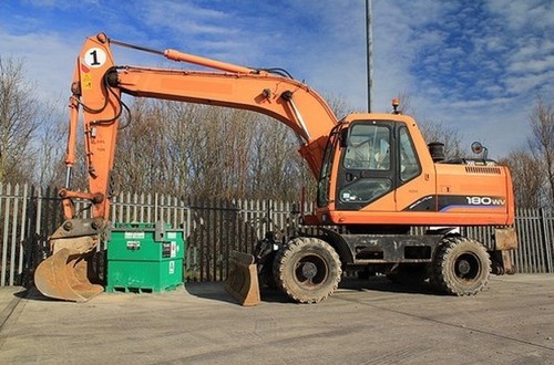 Product picture Daewoo Doosan Solar 180W-V Wheel Excavator Service Repair Shop Manual INSTANT DOWNLOAD 