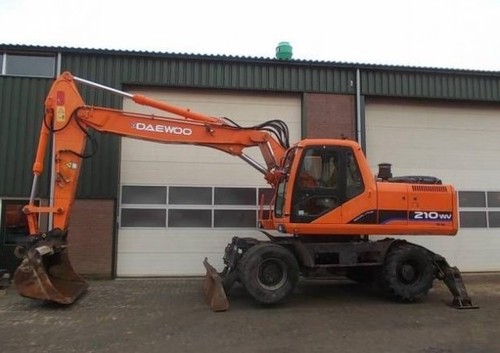 Product picture Daewoo Doosan Solar 200W-V Wheel Excavator Service Repair Shop Manual INSTANT DOWNLOAD 