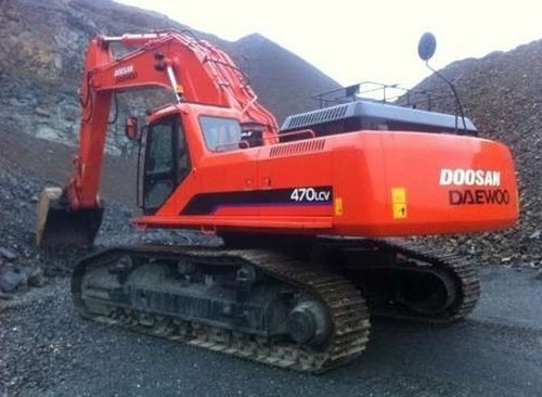 Product picture Daewoo Doosan Solar 470LC-V Excavator Operation and Maintenance Manual INSTANT DOWNLOAD 
