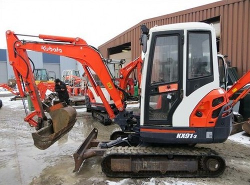 Product picture Kubota KX91-3 Excavator Illustrated Master Parts Manual INSTANT DOWNLOAD 