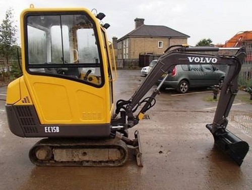 Product picture Volvo EC15B XT EC15BXT Compact Excavator Service Parts Catalogue Manual INSTANT DOWNLOAD  SN: 25151 - 40000