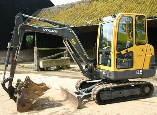 Product picture Volvo EC25 Compact Excavator Service Parts Catalogue Manual INSTANT DOWNLOAD  SN: 10151 and up