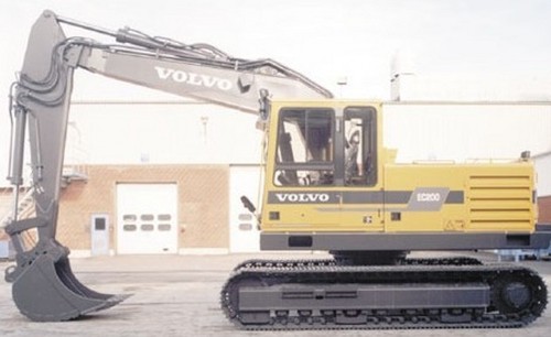 Product picture Volvo EC200 Excavator Service Parts Catalogue Manual INSTANT DOWNLOAD  SN: 2760 and up