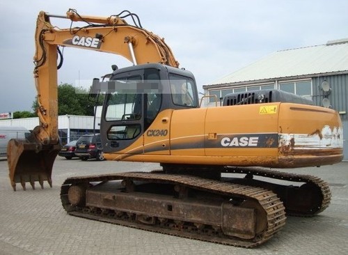 Product picture CASE CX210 CX230 CX240 Crawler Excavator Service Repair Manual INSTANT DOWNLOAD 