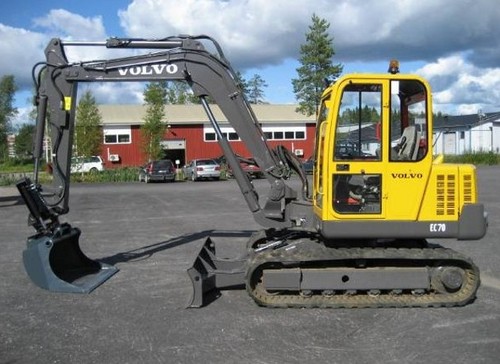 Product picture Volvo EC70 Compact Excavator Service Parts Catalogue Manual INSTANT DOWNLOAD  SN: 10151 and up