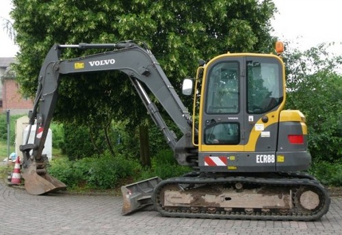 Product picture Volvo ECR88 Compact Excavator Service Parts Catalogue Manual INSTANT DOWNLOAD  SN: 14011 and up