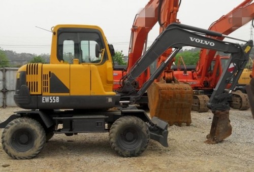 Product picture Volvo EW55B Compact Excavator Service Parts Catalogue Manual INSTANT DOWNLOAD  SN: 30001 and up
