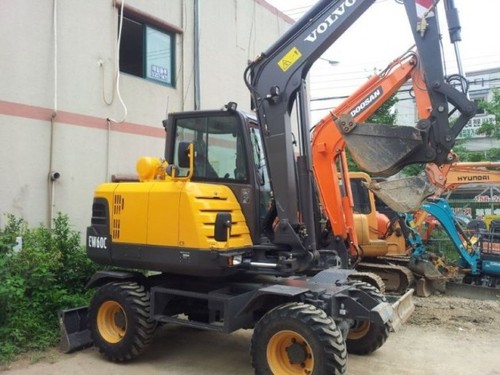 Product picture Volvo EW60C Compact Excavator Service Parts Catalogue Manual INSTANT DOWNLOAD  SN: 110001 and up