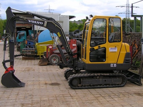 Product picture Volvo EC35 Compact Excavator Service Repair Manual INSTANT DOWNLOAD 
