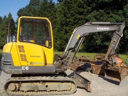Product picture Volvo EC45 Compact Excavator Service Repair Manual INSTANT DOWNLOAD 