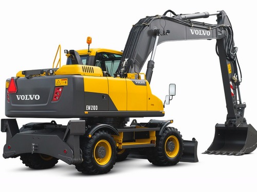 Product picture Volvo EW210D Wheeled Excavator Service Repair Manual INSTANT DOWNLOAD 