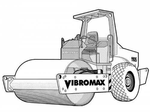 Product picture JCB VIBROMAX 1105 1106 1405 1805 Single Drum Roller Service Repair Manual INSTANT DOWNLOAD 