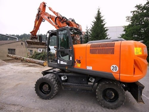 Product picture Hitachi Zaxis 210W-3 220W-3 Wheeled Excavator Service Repair Manual INSTANT DOWNLOAD 