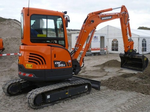 Product picture DAEWOO DOOSAN DX35Z EXCAVATOR Service Parts Catalogue Manual INSTANT DOWNLOAD 