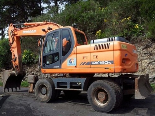 Product picture DAEWOO DOOSAN DX190W EXCAVATOR Service Parts Catalogue Manual INSTANT DOWNLOAD 