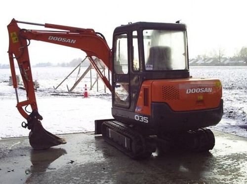 Product picture DAEWOO DOOSAN SOLAR 035 MINI EXCAVATOR Service Parts Catalogue Manual INSTANT DOWNLOAD 